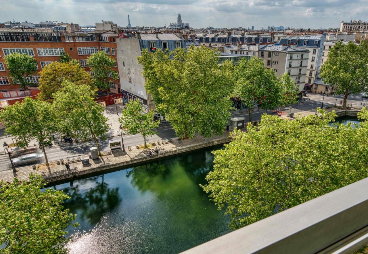 Beautiful Panoramic Terraced Studio In Paris Exterior photo